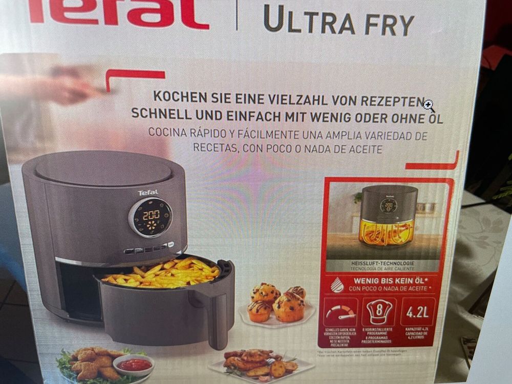 Friteuse sans huile Tefal Ultra fry Electroménager
