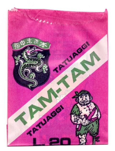 Pochette Tam-Tam Tatuaggi - scelle - Annes 70 - Tatouages 3 Argenteuil (95)