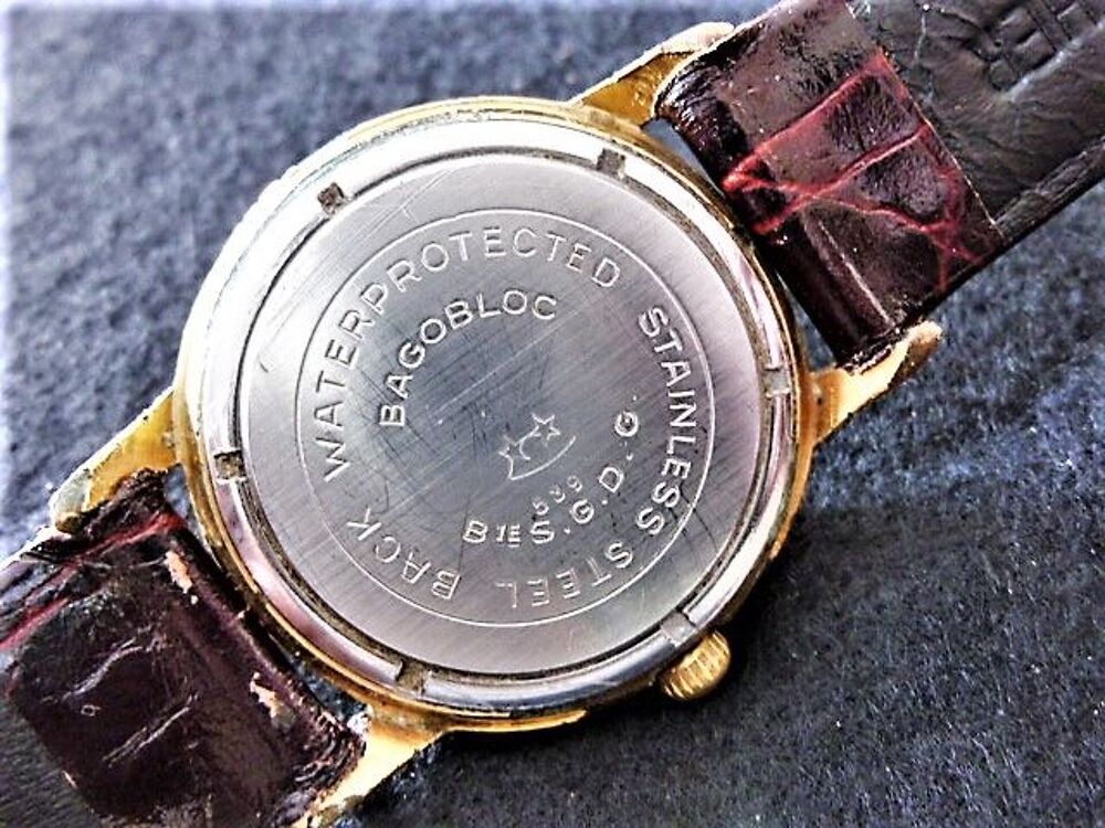 VENTAC BOGABLOC montre homme m&eacute;canique 1970 VEN0001 Bijoux et montres