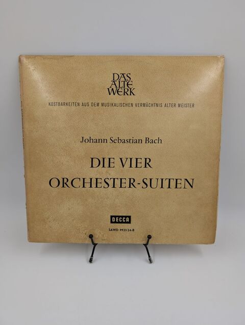 Vinyle 33 tours Johann Sebastian Bach : Die Vier Orchester.. 5 Vulbens (74)