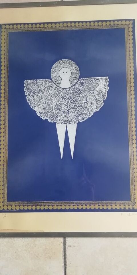 Lithographie Ervin Neuhaus 200 Gresse-en-Vercors (38)