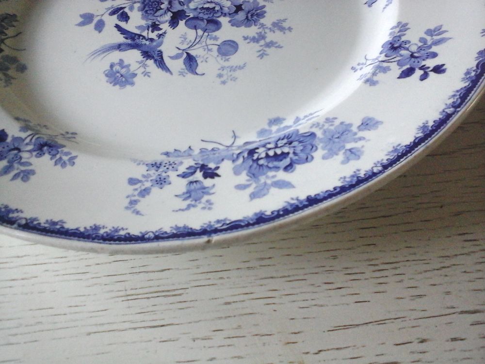 Plat de service ancien - Montereau 