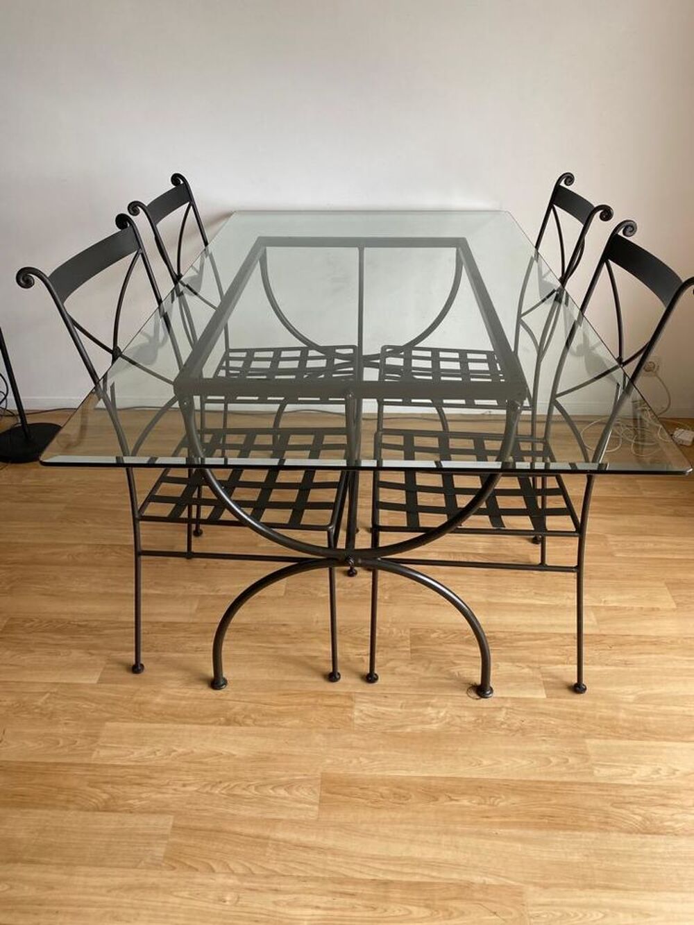 table en fer forg&eacute; Meubles