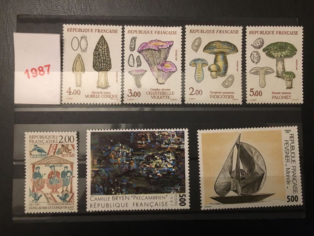 TIMBRES ** NEUFS DE FRANCE 1987 