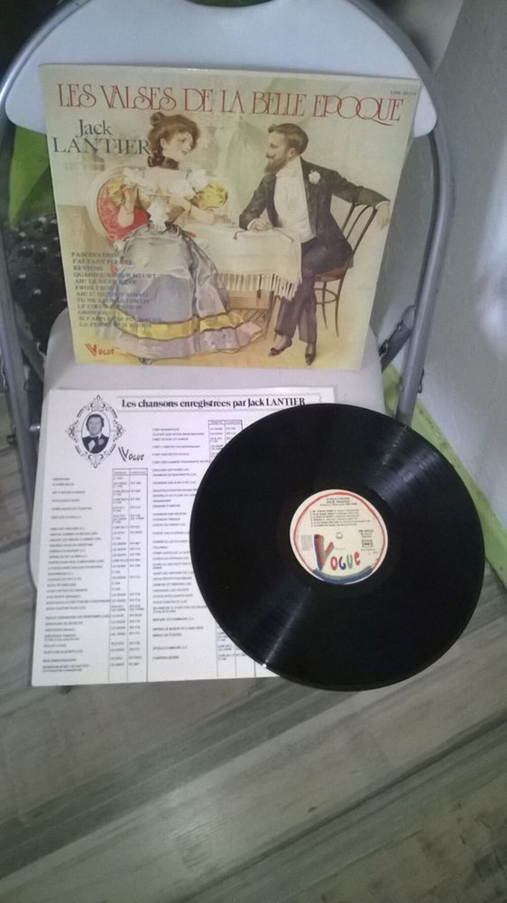 Vinyle Jack Lantier
les valses de la belle &eacute;poque
1973
Ex CD et vinyles