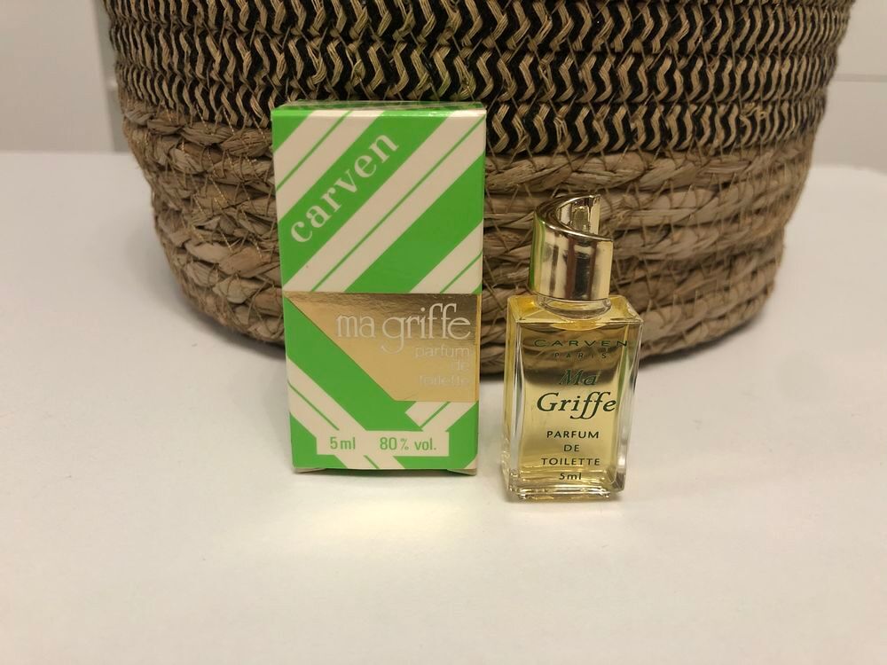 Miniature de parfum ancienne Ma Griffe 