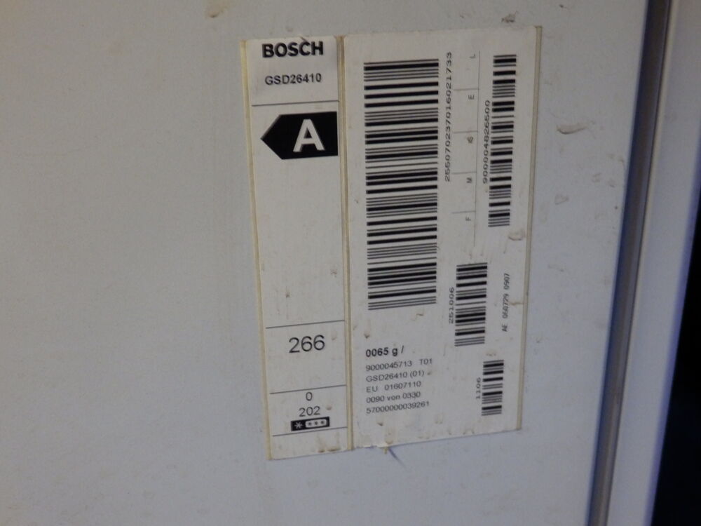 congelateur armoire a tiroirs 266L Electroménager