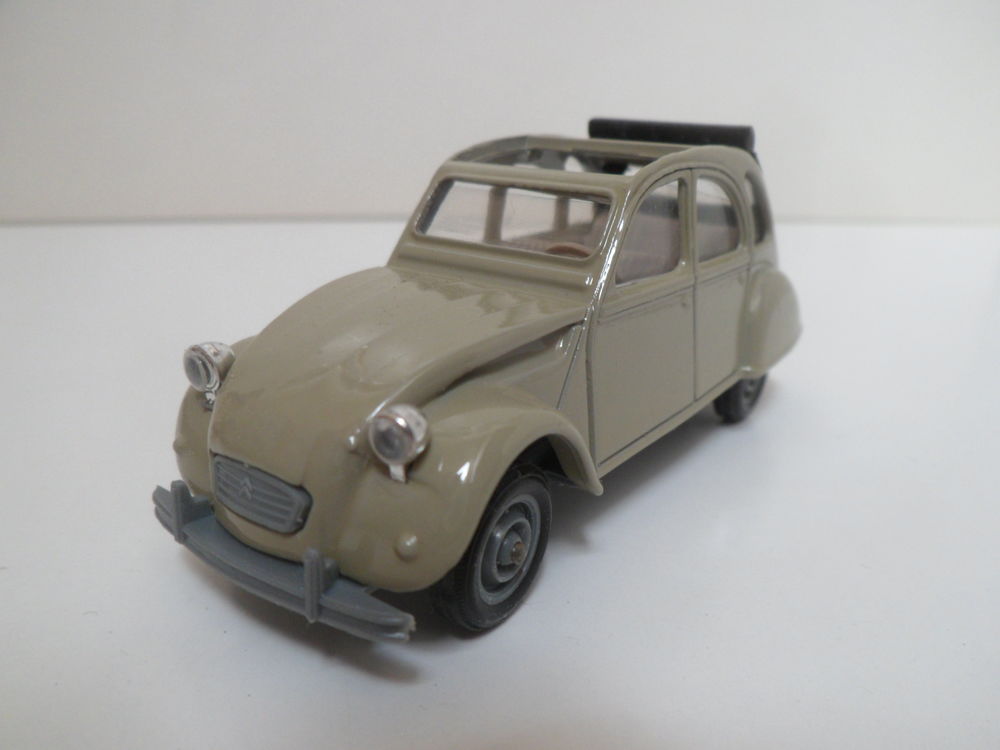 Citroen 2 cv - solido 1/43 - voiture miniature collection 
