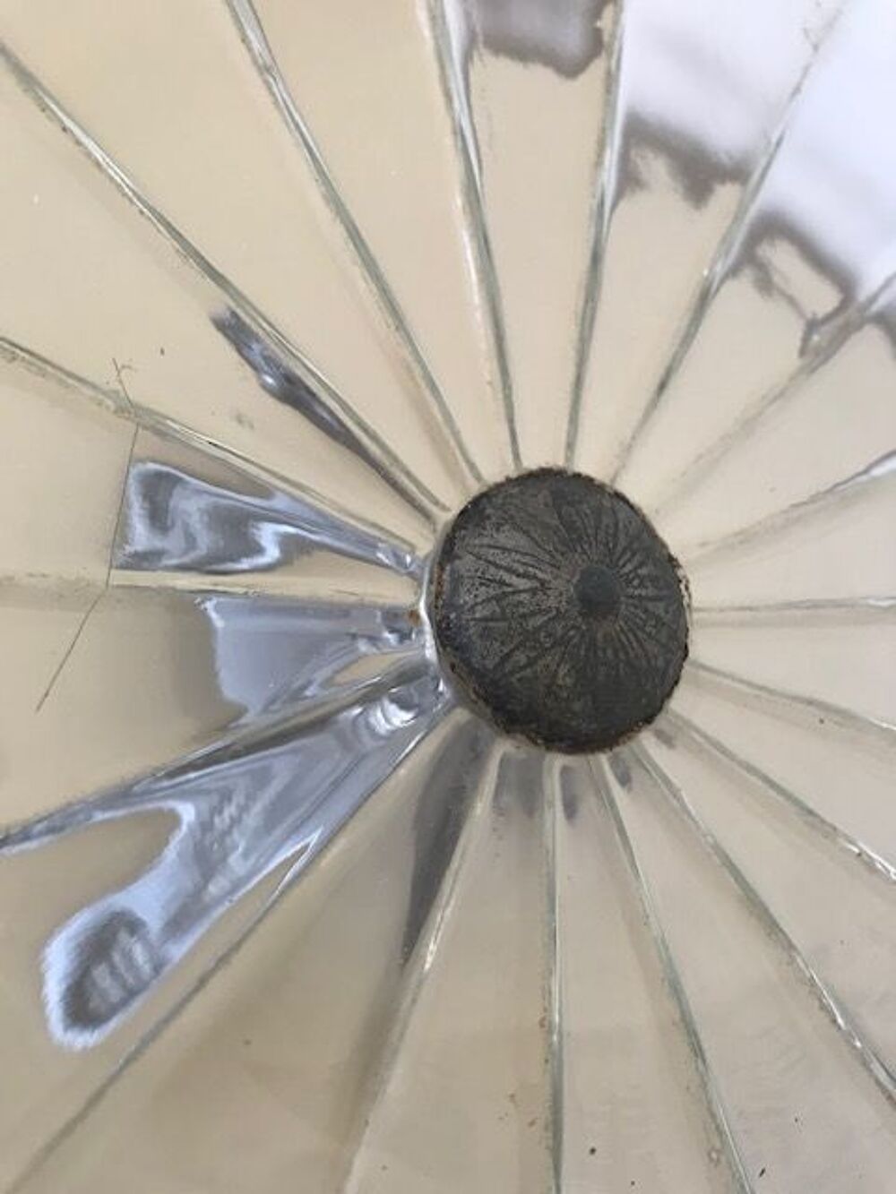 Coupe &agrave; fruits en verre sur pied Décoration