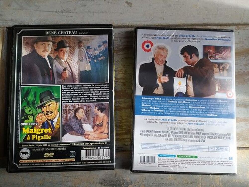 2 DVD Vieux Films / Maigret &agrave; Pigalle / Sentinelle Endormie DVD et blu-ray