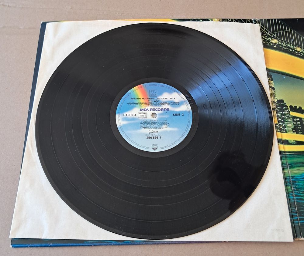 double vinyle film the wiz 
Diana Ros michael jackson 