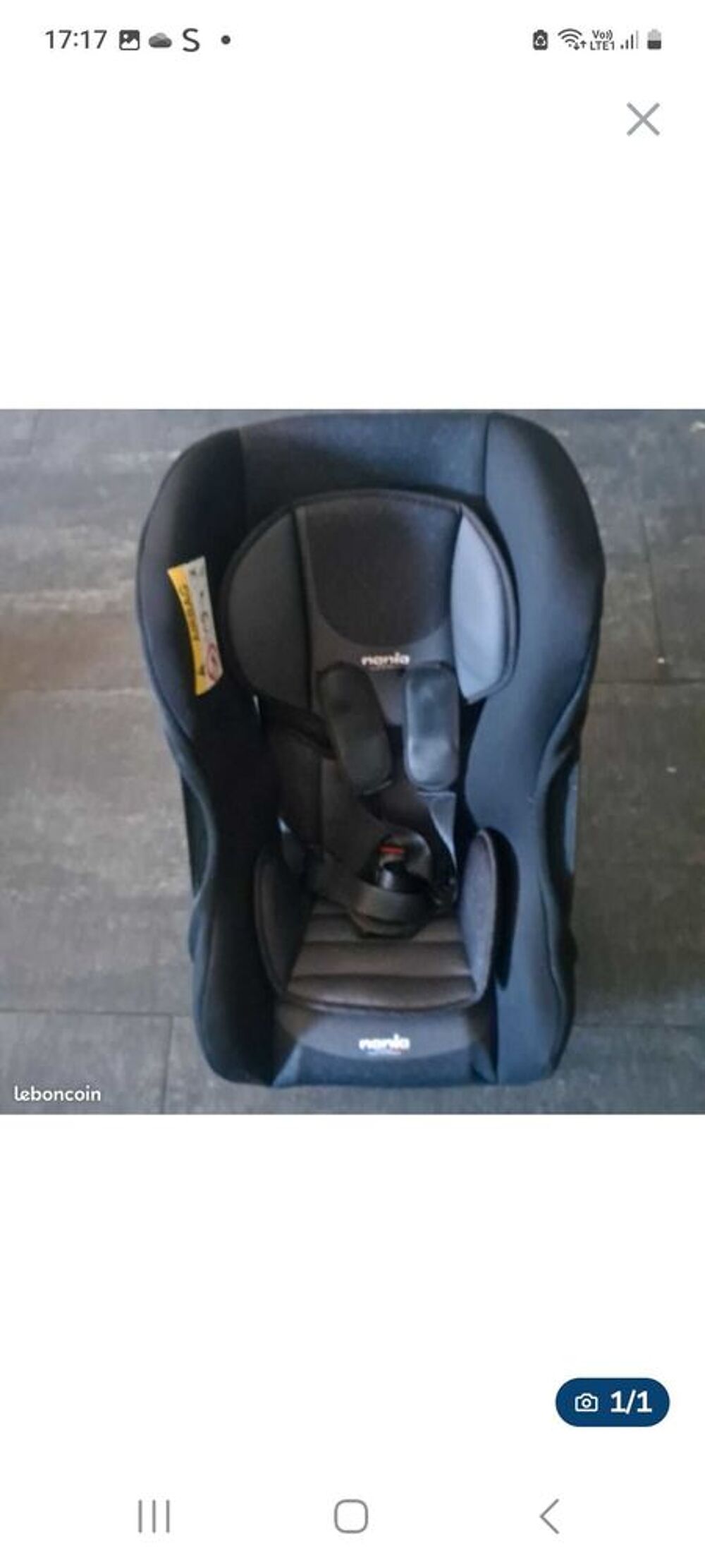 si&egrave;ge auto Puériculture