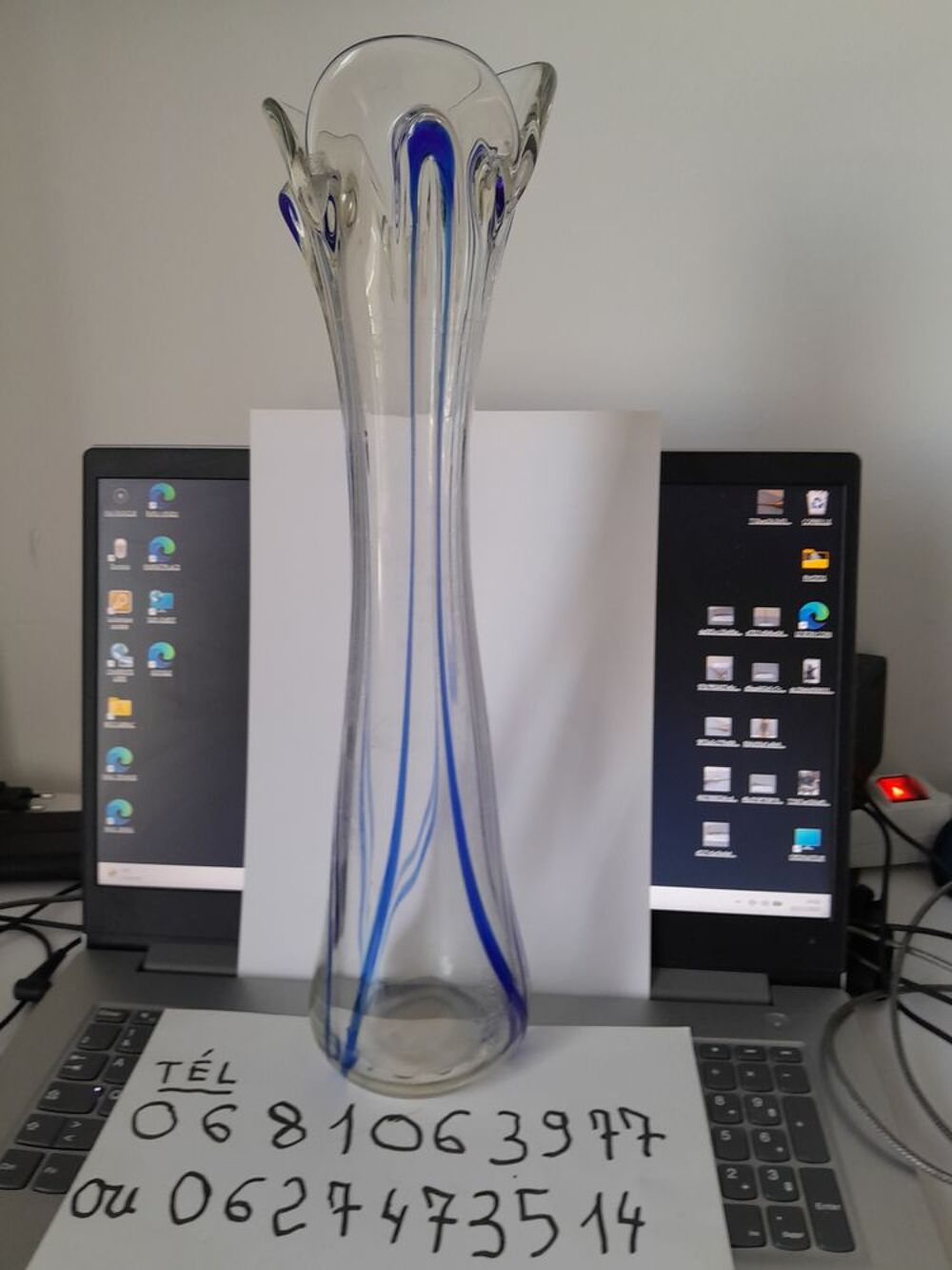 VASE HAUTE 40 CM TEL / 0627473514 Décoration