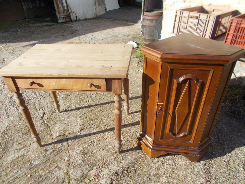  table + meuble angle faire prix Meubles