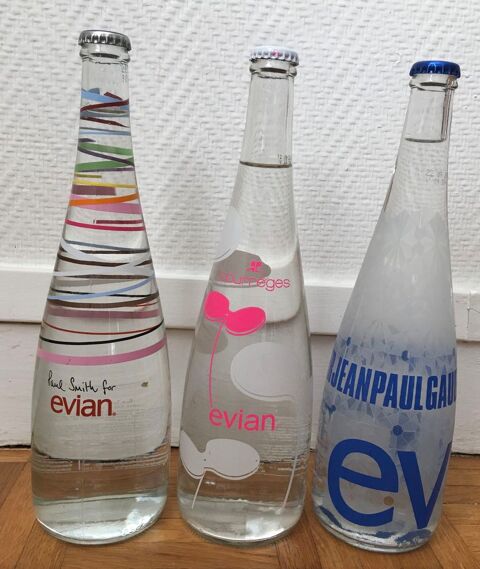 Bouteilles de collection EVIAN 30 La Celle-Saint-Cloud (78)