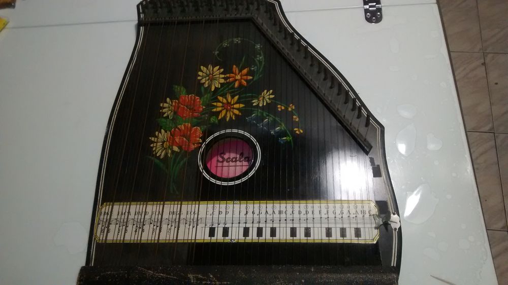 Scala zither zitter hackbrett plus zubehon Instruments de musique