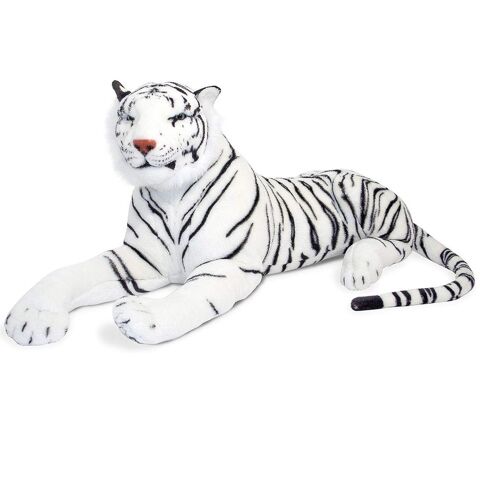 Peluche géante Tigre Blanc 60 Barentin (76)