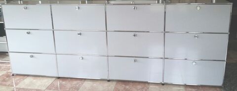 Meuble usm haller 12 cases gris ultra clair 4530 Provins (77)
