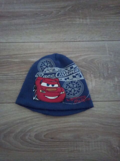 Bonnet Disney Cars bleu 3/5 ans 2 Villiers (86)