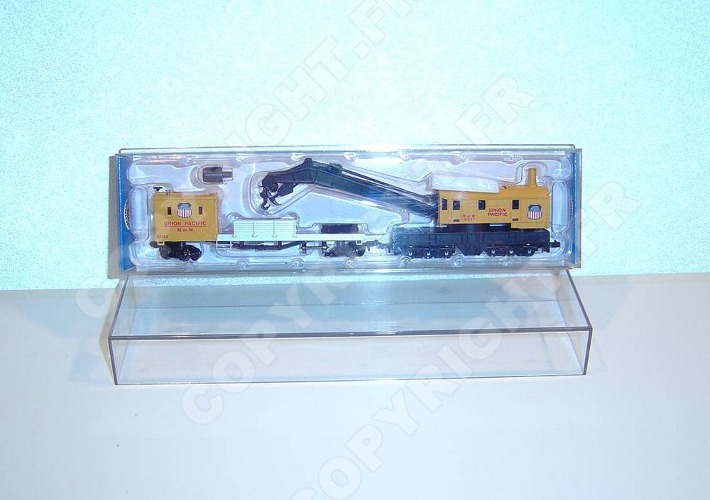 BACHMANN N 46611 GRUE &amp; WAGON MAINTENANCE DES VOIES U P Jeux / jouets