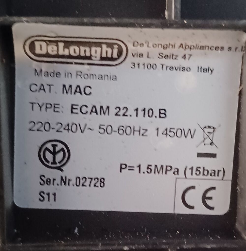 Cafetiere Delonghi Magifica S Electroménager