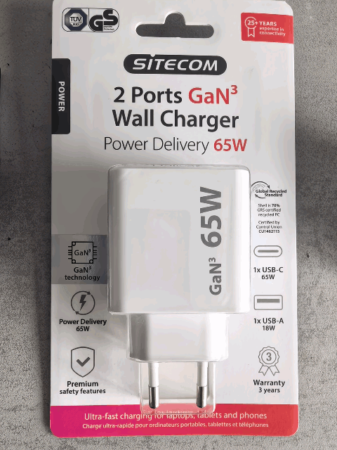 Chargeur Superfast 65W neuf sous blister et Câble Usb huawei Puteaux (92)