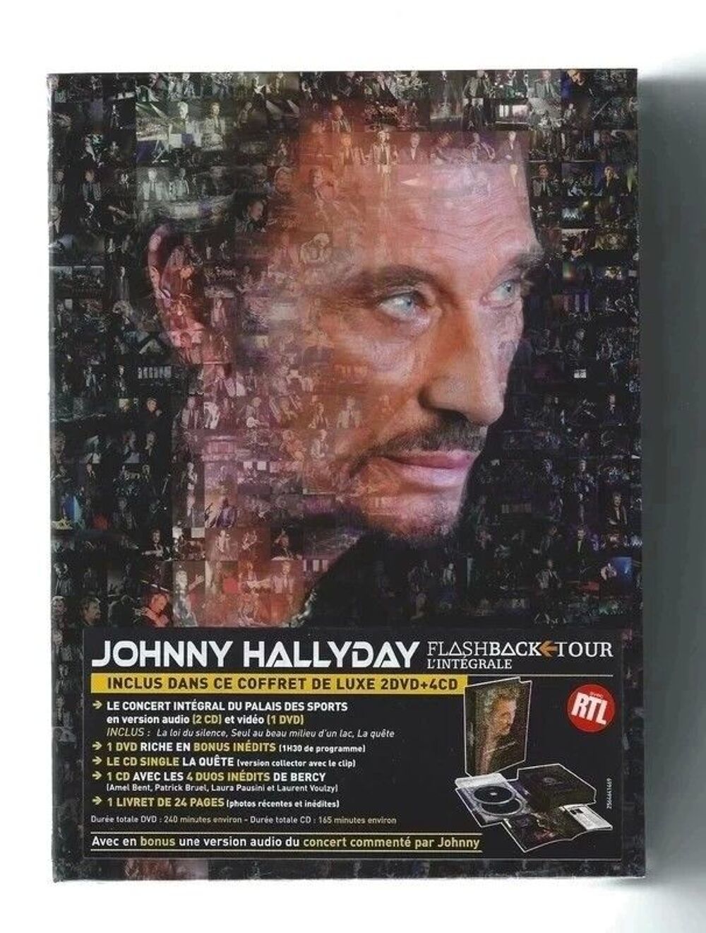 Coffret Johnny Hallyday Flashback tour***
CD et vinyles