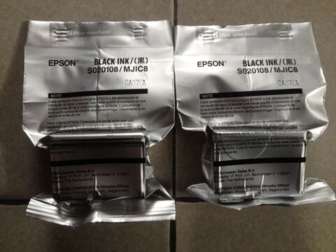 2 Cartouches neuves Jet d'Encre d'Origine EPSON (S020207) 6 Canet Plage (66)