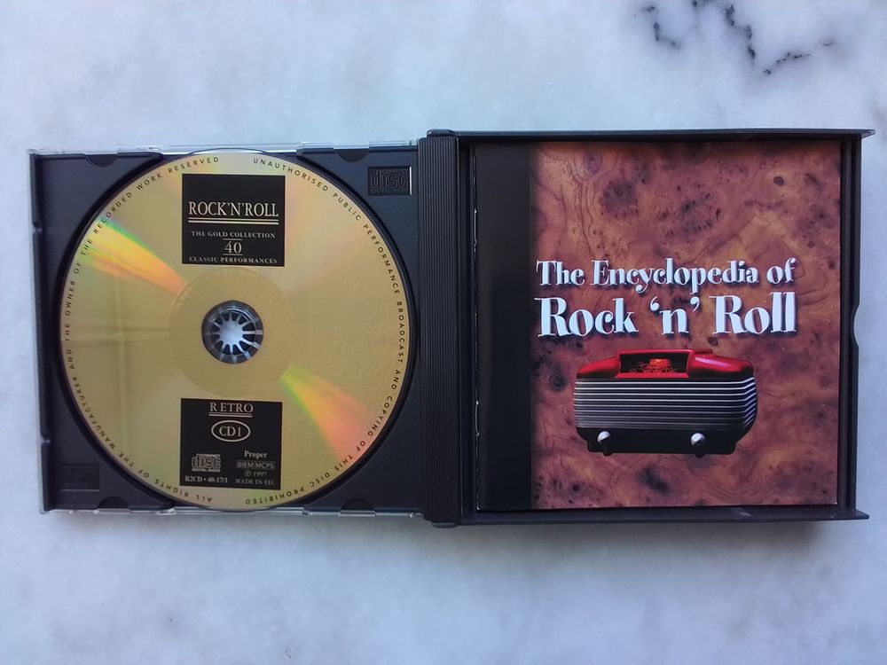 The Encyclopedia of rock'n'roll CD et vinyles