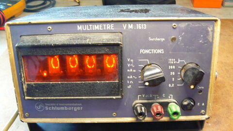 Schlumberger VM-1613 multimètre 75 Mormoiron (84)