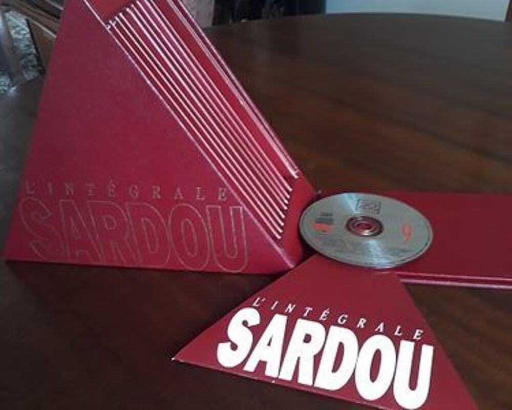 Coffret Sardou CD et vinyles