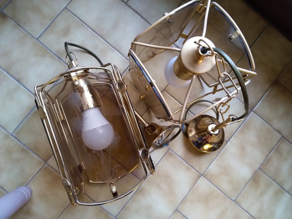 Luminaires Dor&eacute;s &agrave; l'or v&eacute;ritable Décoration