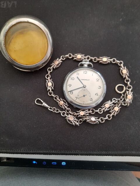 Montre gousset Chronolip. 85 Bordères-sur-l'Échez (65)