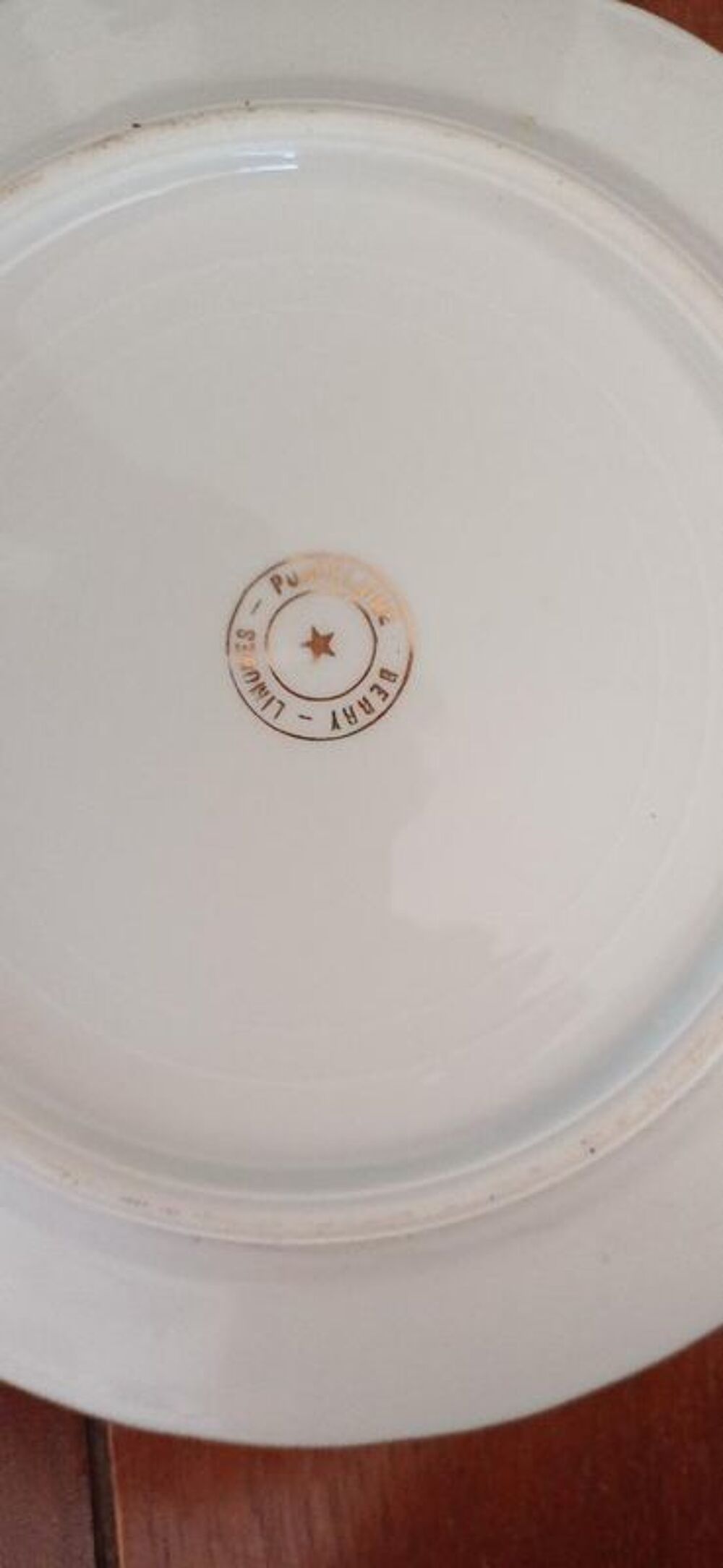 service a caf&eacute; et desert porcelaine de limoges BERRY Fragona Décoration