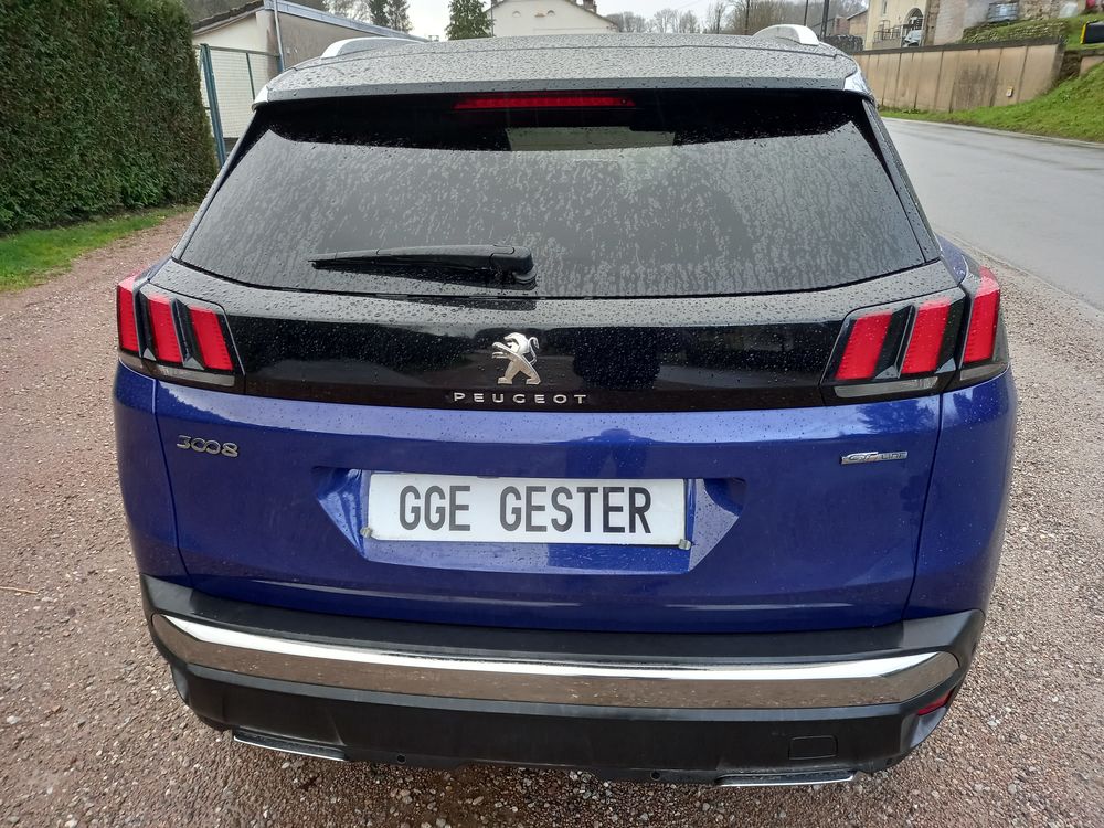3008 1.5 BLUEHDI 130 GT LINE SCUIR GPS TO CAMERA 2019 occasion 88220 Urim&eacute;nil
