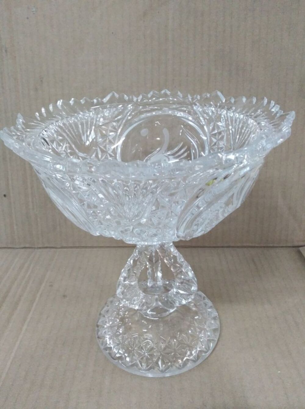 Superbe coupe en cristal Décoration