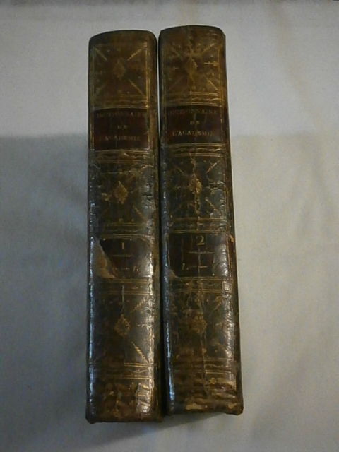 Dictionnaire de l'Acad�mie Fran�oise 1798 - An VII 155 Wolxheim (67)