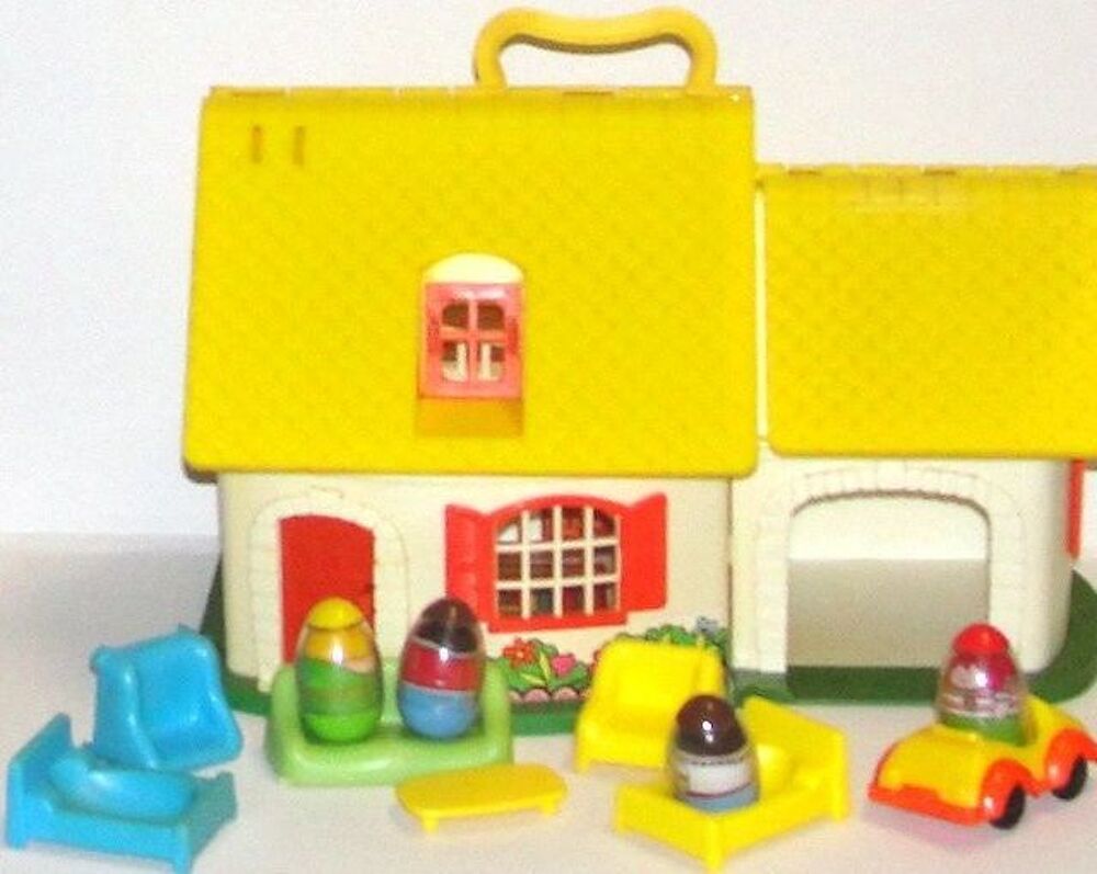 JOUET VINTAGE : Hasbro MAISON BIDIBULES + meubles/personnage Jeux / jouets