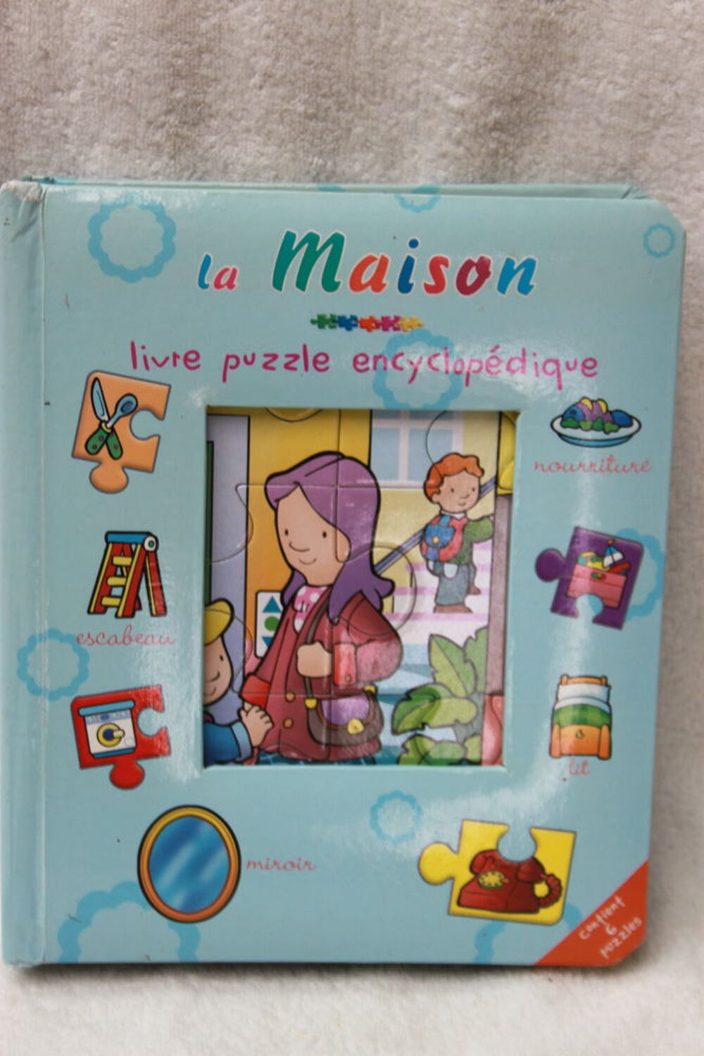 Livre puzzle encyclop&eacute;die Jeux / jouets