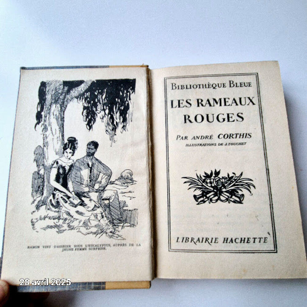 Les rameaux rouges, Andr&eacute; Corthis. (1882-1952)biblioth&egrave;que b Livres et BD