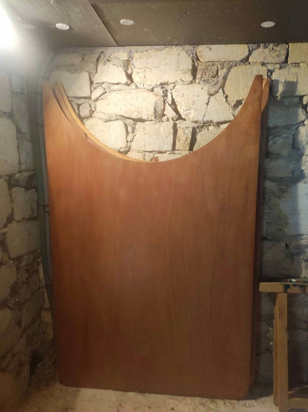 Table ovale pin Meubles