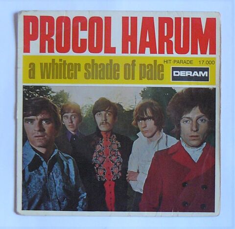 SP PROCOL HARUM : A whiter shade of pale - DERAM 17.000 6 Argenteuil (95)