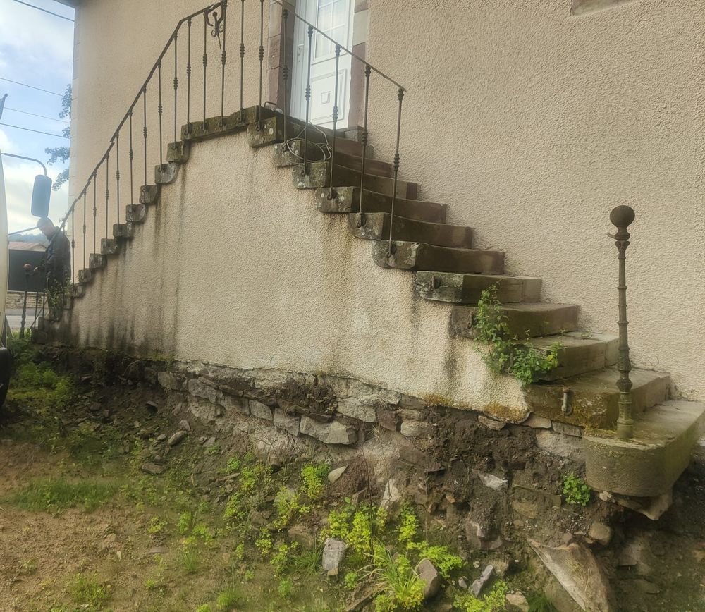 Escalier double Décoration