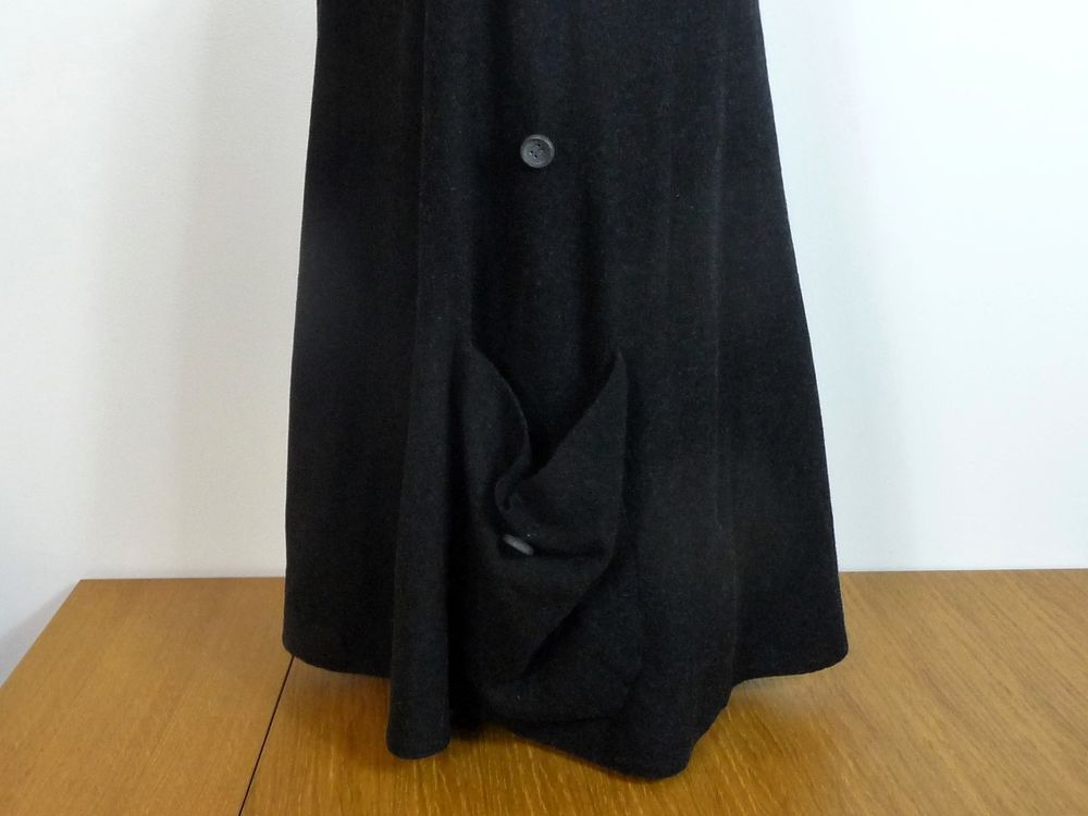 Robe/ Tunique Evas&eacute;e Gris Anthracite sans manches- Cr&eacute;a Vêtements