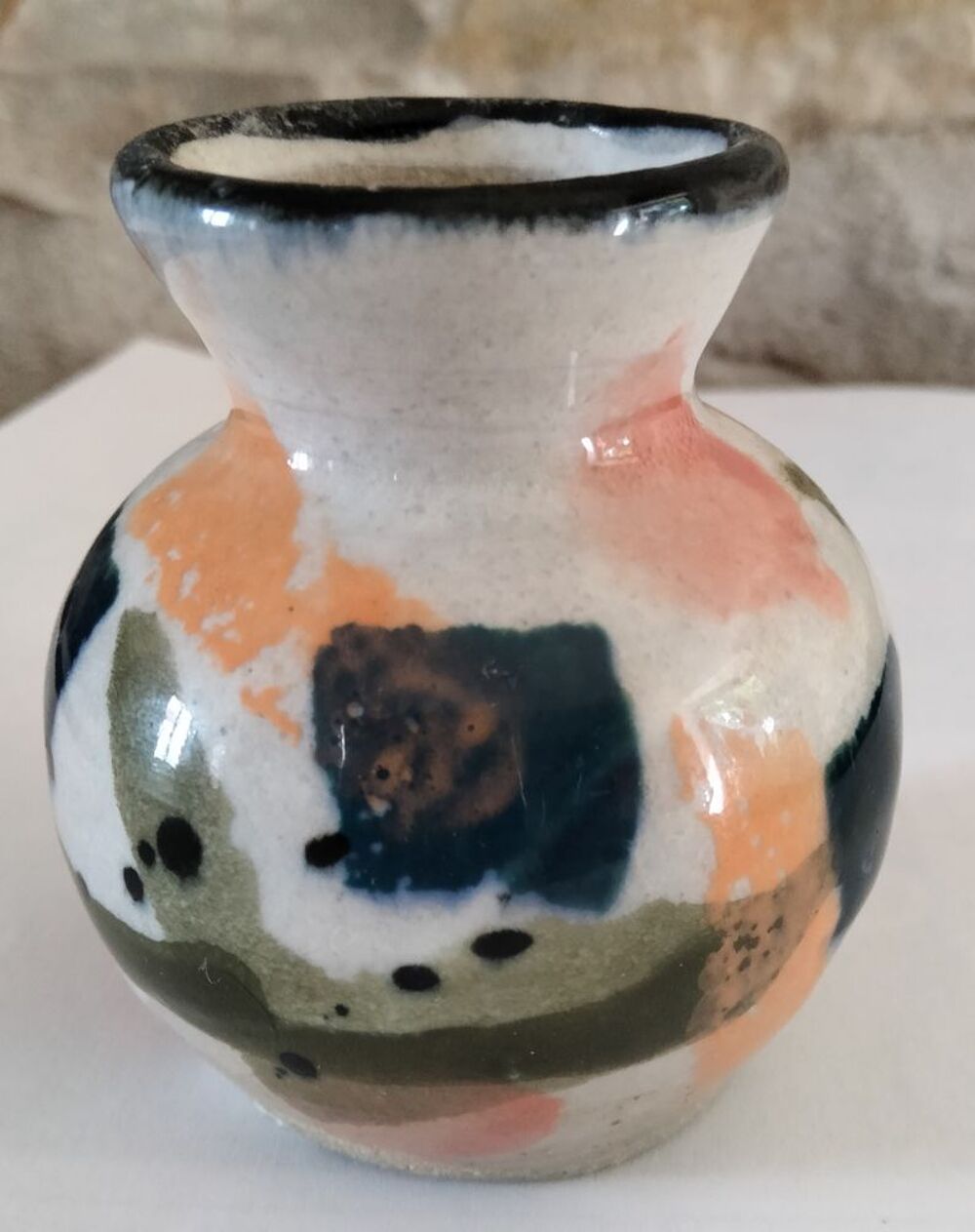 Mini vase. La Borne. Décoration