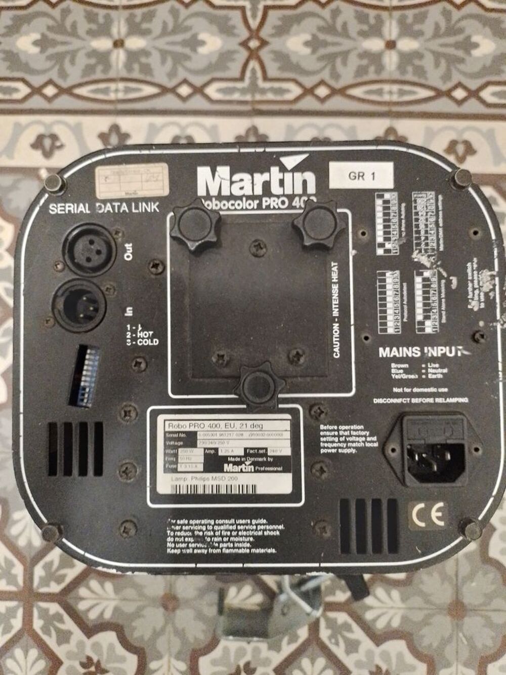 Projecteur Martin robocolor 400 multicouleur Audio et hifi