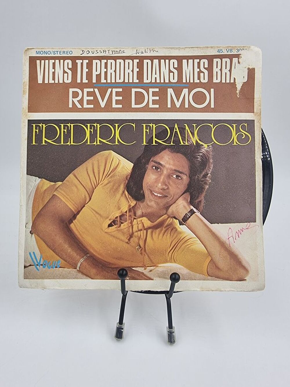 Vinyle 45 tours Frederic Fran&ccedil;ois : Viens te Perdre dans... CD et vinyles
