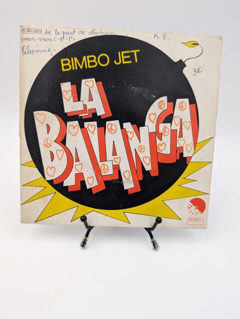 Vinyle 45 tours Bimbo Jet La Balanga en fourreau  2 Vulbens (74)