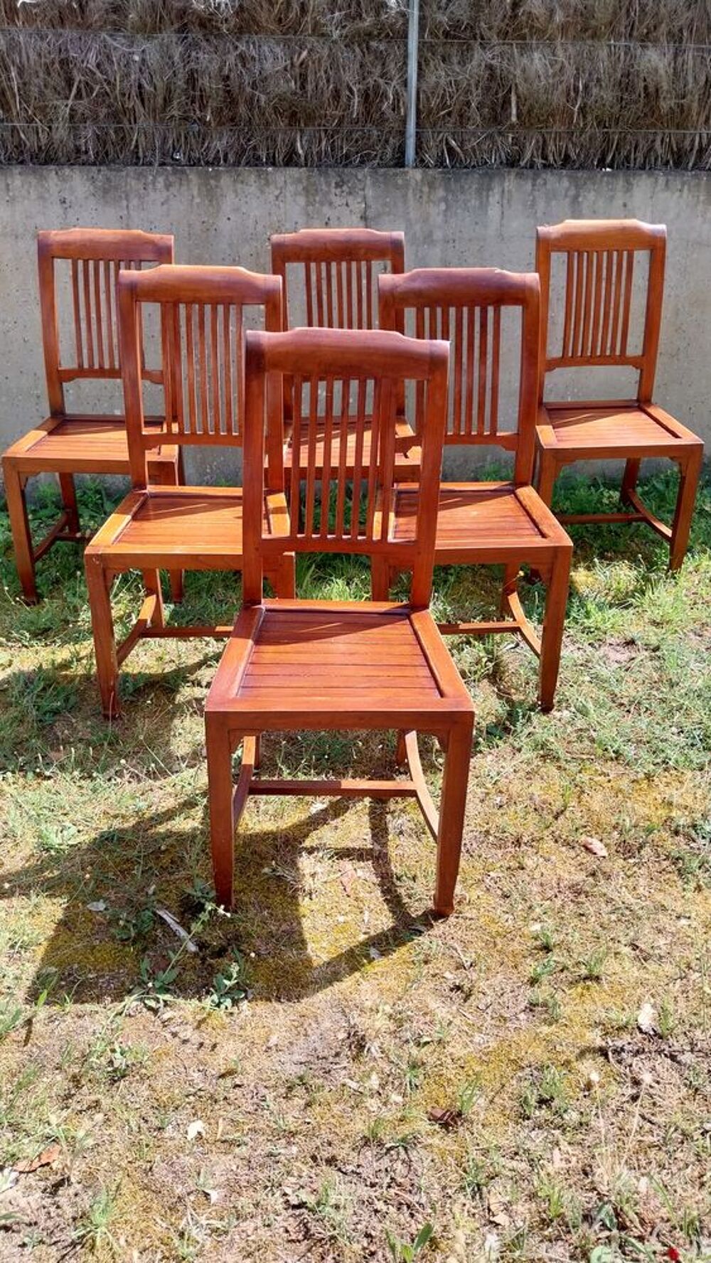 Chaises teck massif Meubles