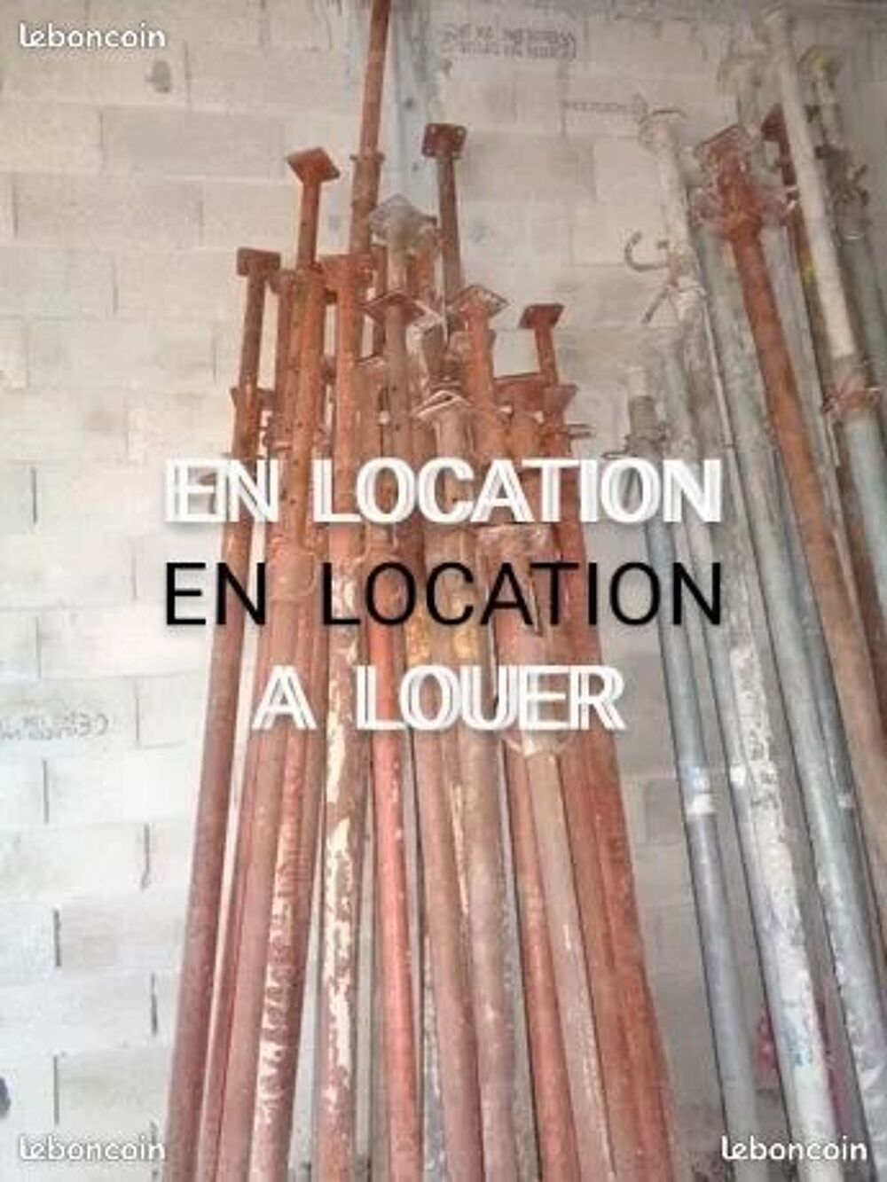 &eacute;tai Hauteur 290 cm - echelle - serre joint Bricolage